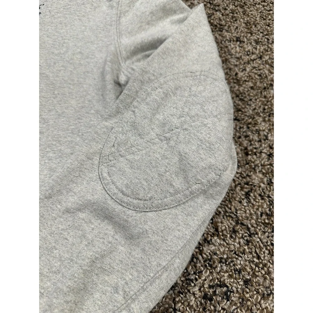 Vintage Polo Ralph Lauren Men's Rugby Gray Long‎ Sleeve Detached Hood Sz Large